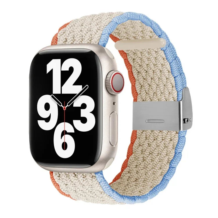 수직 텍스처 꼬임 시계줄, Apple Watch 시리즈용, 7 41mm / 6&SE&5&4 40mm / 3&2&1 38mm, 7 45mm / 6&SE&5&4 44mm / 3&2&1 42mm