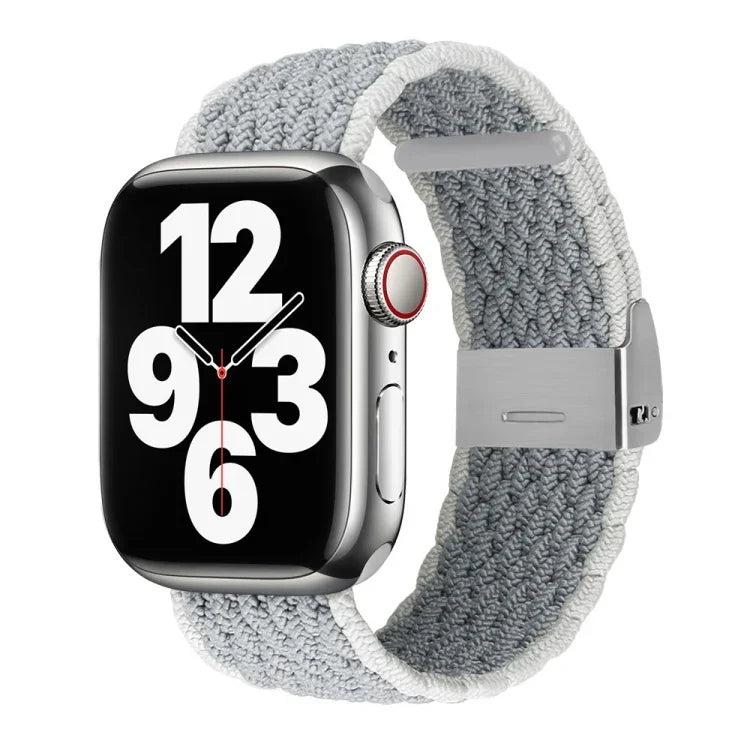 수직 텍스처 꼬임 시계줄, Apple Watch 시리즈용, 7 41mm / 6&SE&5&4 40mm / 3&2&1 38mm, 7 45mm / 6&SE&5&4 44mm / 3&2&1 42mm