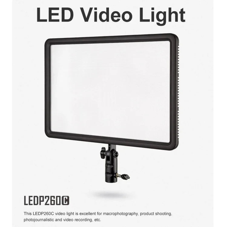 Godox LEDP260C LED 비디오 촬영 조명, LEDP260C