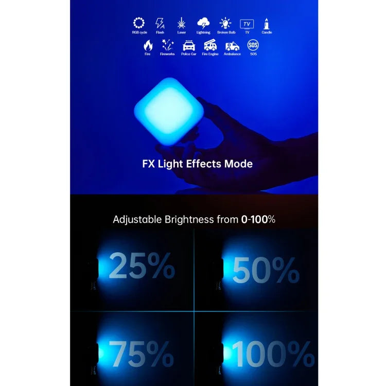 Godox LED-6BI LED 비디오 촬영 조명, LED-6BI