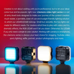 Godox LED-6BI LED 비디오 촬영 조명, LED-6BI