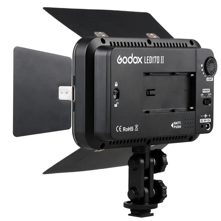 Godox LED170II LED 비디오 촬영 조명, LED170II