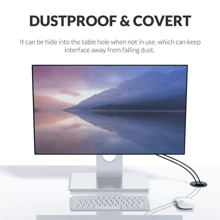 ORICO DESK-4U-BK 4 USB3.0 포트 다기능 데스크탑 허브
