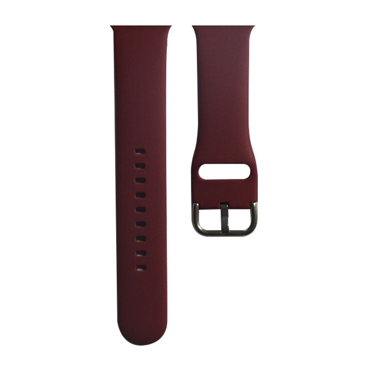 실리콘 시계줄, 사이즈: S 110mm, Apple Watch 시리즈 7 41mm / 6&SE&5&4 40mm / 3&2&1 38mm용, 110mm