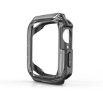 투명 투톤 아머 케이스, Apple Watch 시리즈 9 / 8 / 7 45mm용, Apple Watch 시리즈 9 / 8 / 7 41mm용, Apple Watch 시리즈 6 & SE & 5 & 4 44mm용, Apple Watch 시리즈 6 & SE & 5 & 4 40mm용