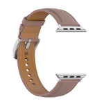 천연 가죽 시계줄, 사이즈: 프리 사이즈, Apple Watch 시리즈 7 45mm / 6&SE&5&4 44mm / 3&2&1 42mm용, 사이즈: 프리 사이즈, Apple Watch Ultra 49mm / 시리즈 8&7 45mm / SE 2&6&SE&5&4 44mm / 3&2&1 42mm용