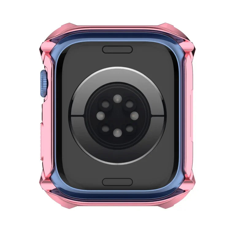 마름모 벨트 드릴 + 강화 필름 일체형 케이스, Apple Watch 시리즈 9 / 8 / 7 41mm용, Apple Watch 시리즈 9 / 8 / 7 45mm용