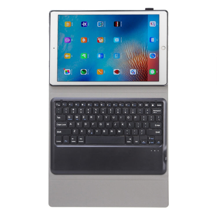 A129 TPU 분리형 블루투스 키보드 가죽 케이스 브래킷 포함, iPad Pro 12.9인치 2015 / 2017용, AM17