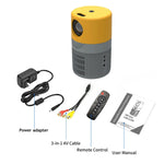 T400 100인치 스크린 3000 루멘 LED 미니 프로젝터, 기본 에디션, 유럽 플러그, 기본 에디션, 미국 플러그, 기본 에디션, 영국 플러그, 기본 에디션, 호주 플러그