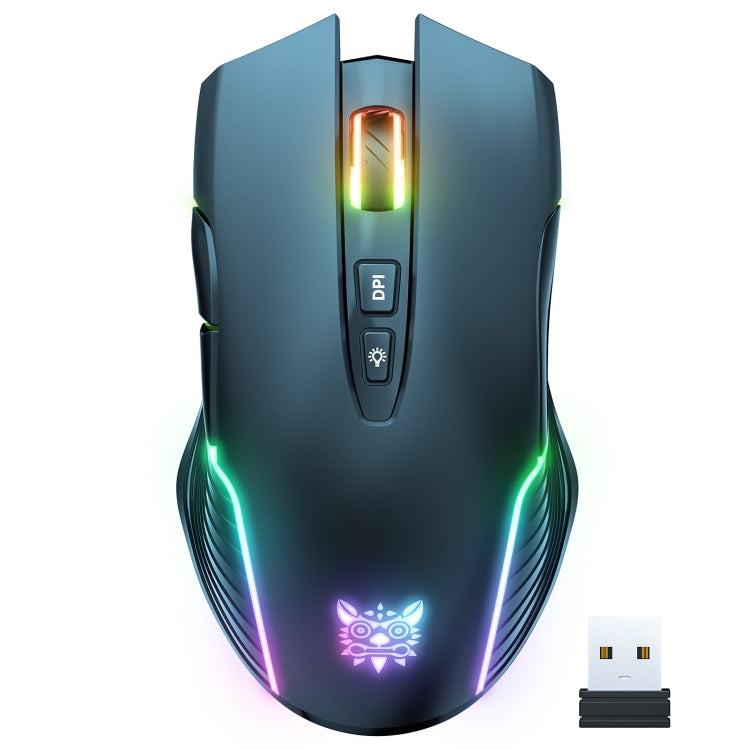 ONIKUMA CW905 2.4G RGB 조명 무선 마우스, CW905 무선 마우스(검정), CW905 무선 마우스(분홍), CW905 무선 마우스(회백)