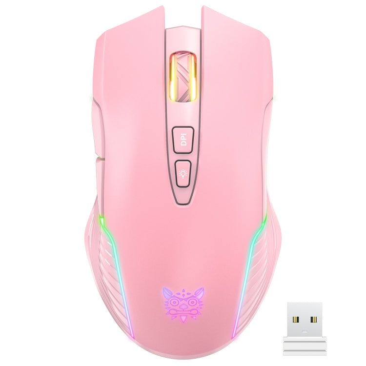 ONIKUMA CW905 2.4G RGB 조명 무선 마우스, CW905 무선 마우스(검정), CW905 무선 마우스(분홍), CW905 무선 마우스(회백)
