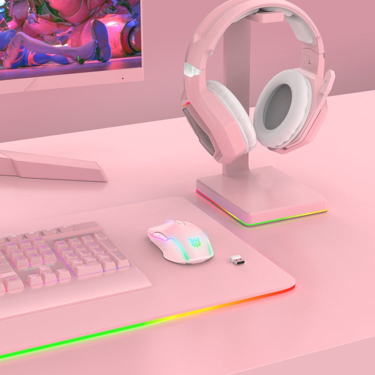 ONIKUMA CW905 2.4G RGB 조명 무선 마우스, CW905 무선 마우스(검정), CW905 무선 마우스(분홍), CW905 무선 마우스(회백)