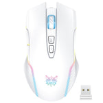 ONIKUMA CW905 2.4G RGB 조명 무선 마우스, CW905 무선 마우스(검정), CW905 무선 마우스(분홍), CW905 무선 마우스(회백)