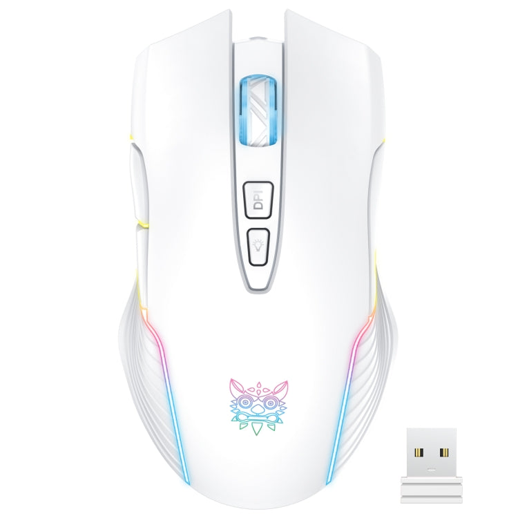 ONIKUMA CW905 2.4G RGB 조명 무선 마우스, CW905 무선 마우스(검정), CW905 무선 마우스(분홍), CW905 무선 마우스(회백)