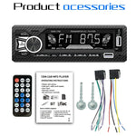 SWM-1789 자동차 라디오 수신기 블루투스 5.1 MP3 플레이어 리모컨 포함, SWM-1789