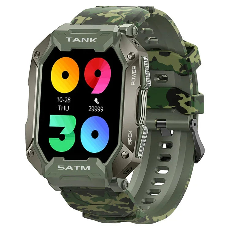 TANK M1 1.72인치 TFT 스크린 스마트워치, 수면 모니터링 / 심박수 모니터링 지원