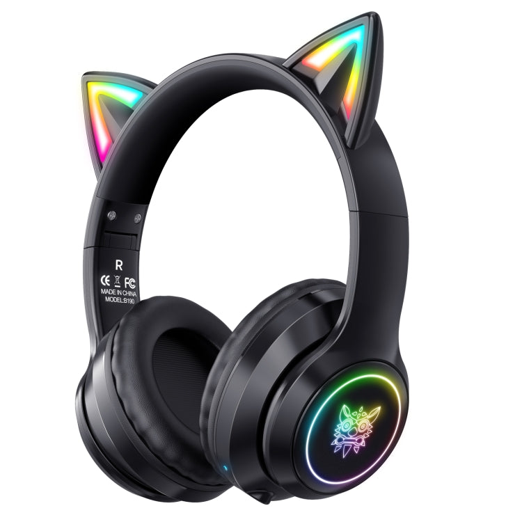 ONIKUMA B90 RGB 조명 무선 블루투스 헤드폰, B90