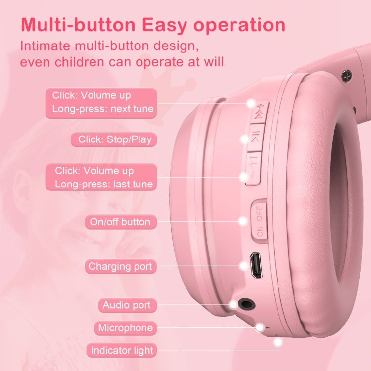 ONIKUMA B90 RGB 조명 무선 블루투스 헤드폰, B90