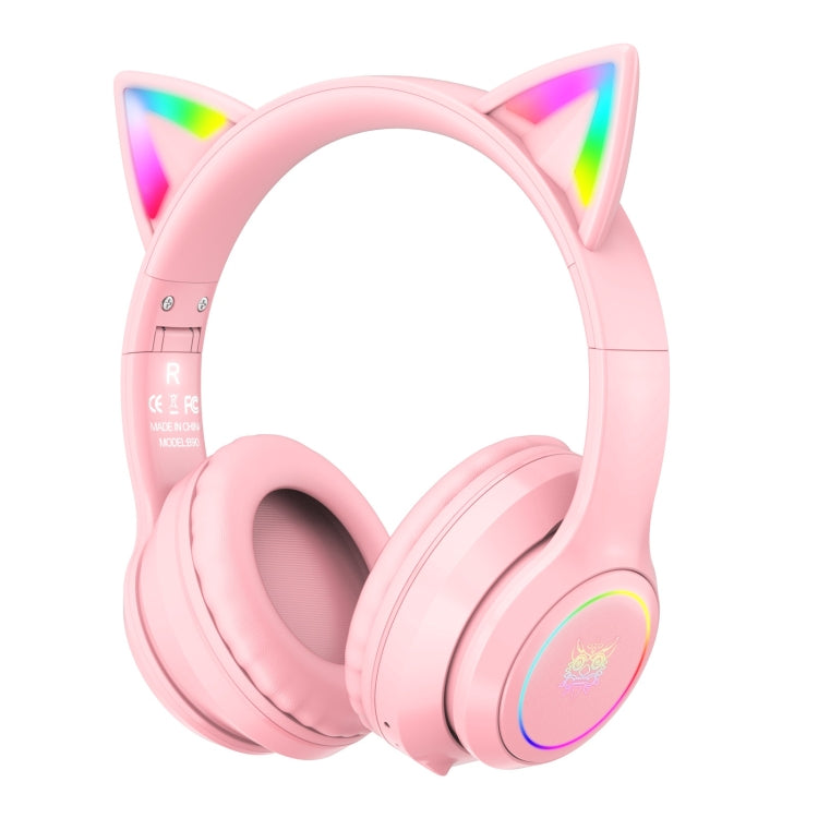 ONIKUMA B90 RGB 조명 무선 블루투스 헤드폰, B90