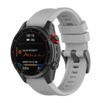 Quick Release Silicone Watchband, For Garmin Fenix 7, For Garmin Fenix 7S, For Garmin Fenix 7X
