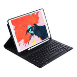 T098B 캔디 컬러 스킨 필 질감 블루투스 키보드 가죽 케이스 펜 홀더 포함, T098B, iPad Air 11 2024 / 2025 / Air 4 10.9 2020 / Air 5 10.9 2022용