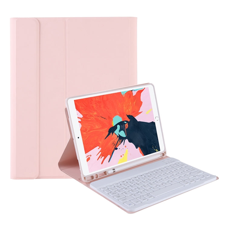 T098B 캔디 컬러 스킨 필 질감 블루투스 키보드 가죽 케이스 펜 홀더 포함, T098B, iPad Air 11 2024 / 2025 / Air 4 10.9 2020 / Air 5 10.9 2022용