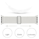 폴리에스터 나일론 시계줄, 애플 워치 시리즈 7 41mm / 6&SE&5&4 40mm / 3&2&1 38mm, 7 45mm / 6&SE&5&4 44mm / 3&2&1 42mm용