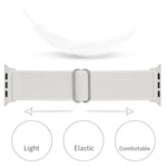 폴리에스터 나일론 시계줄, 애플 워치 시리즈 7 41mm / 6&SE&5&4 40mm / 3&2&1 38mm, 7 45mm / 6&SE&5&4 44mm / 3&2&1 42mm용