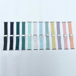 애플 워치 시리즈용 캔디 컬러 3구 시계줄, 7 41mm / 6&SE&5&4 40mm / 3&2&1 38mm, 7 45mm / 6&SE&5&4 44mm / 3&2&1 42mm
