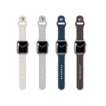 애플 워치 시리즈용 강아지 발바닥 무늬 실리콘 시계줄, 7 41mm / 6&SE&5&4 40mm / 3&2&1 38mm, 7 45mm / 6&SE&5&4 44mm / 3&2&1 42mm