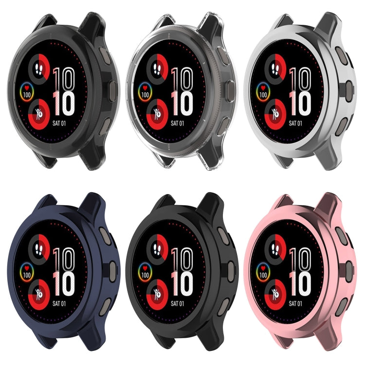 Half-pack TPU Electroplating Watch Case, For Garmin Venu 2 Plus