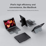 NILLKIN 블루투스 터치 키보드 스마트 보호 태블릿 케이스, iPad Air 10.9 2020 / Air 4 / Air 5 / Pro 11 2020 / 2021 / 2022용