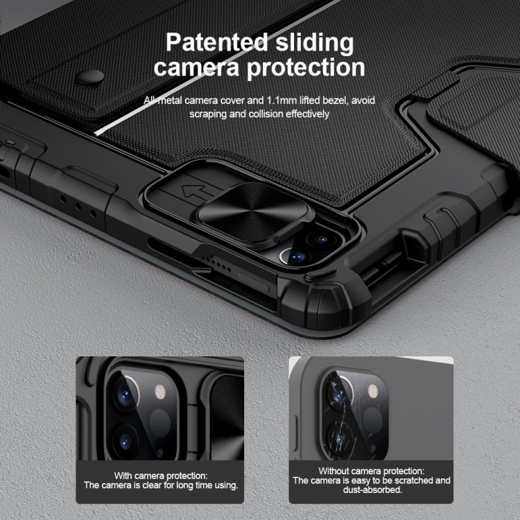 NILLKIN 블루투스 터치 키보드 스마트 보호 태블릿 케이스, iPad Air 10.9 2020 / Air 4 / Air 5 / Pro 11 2020 / 2021 / 2022용