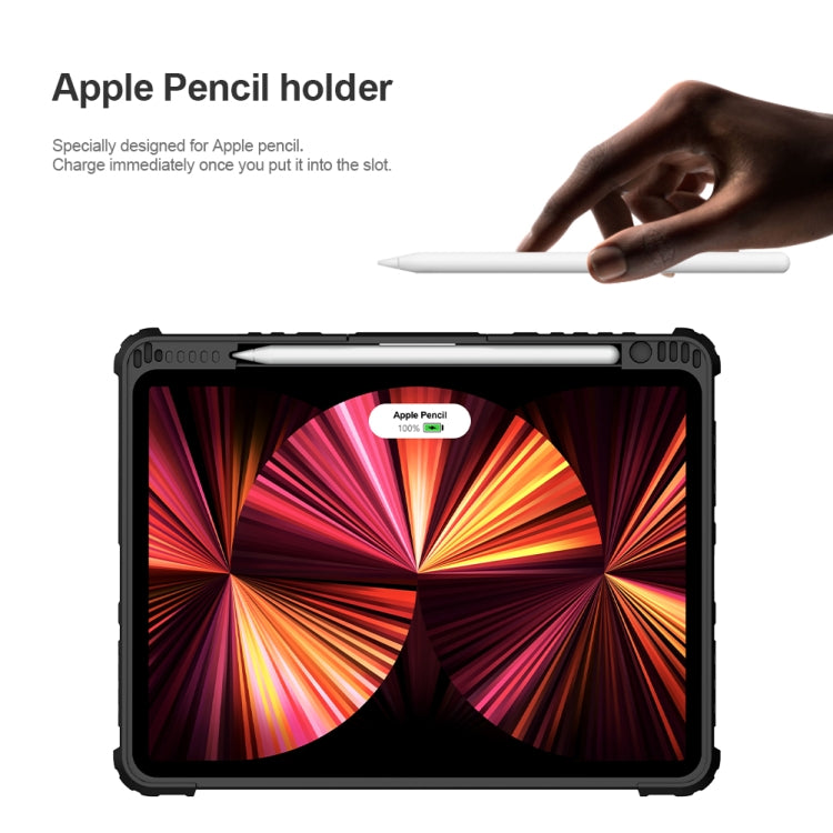 NILLKIN 블루투스 터치 키보드 스마트 보호 태블릿 케이스, iPad Air 10.9 2020 / Air 4 / Air 5 / Pro 11 2020 / 2021 / 2022용