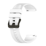 22mm Protruding Head Striped Silicone Watchband, For Honor Watch GS 3