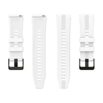 22mm Protruding Head Striped Silicone Watchband, For Honor Watch GS 3