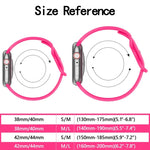 애플 워치 시리즈용 나비 버클 실리콘 시계줄, 사이즈: L, 7 45mm / 6&SE&5&4 44mm / 3&2&1 42mm