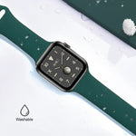 Mutural 액체 실리콘 시계줄, 애플 워치 시리즈 7 41mm / 6 & SE & 5 & 4 40mm / 3 & 2 & 1 38mm용, 애플 워치 울트라 49mm / 시리즈 8&7 45mm / SE 2&6&SE&5&4 44mm / 3&2&1 42mm용