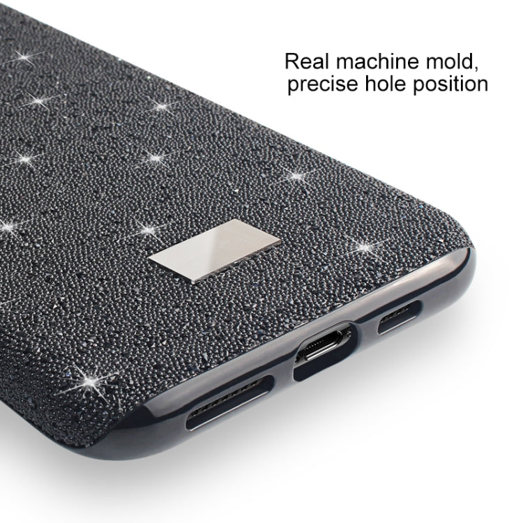 Mutural TPU + PC + Diamond Cloth Protective Case, For iPhone 11 Pro, For iPhone 11, For iPhone 11 Pro Max