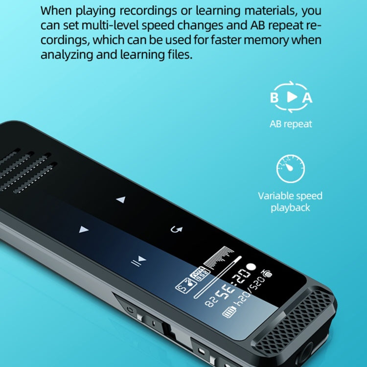 Q55 스마트 HD 노이즈 감소 음성 제어 녹음 펜, 4GB, 8GB, 16GB, 32GB