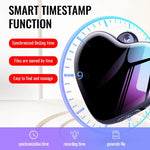 Q66 하트 펜던트 스마트 HD 노이즈 감소 음성 제어 녹음 펜, 4GB, 8GB, 16GB, 32GB, 64GB