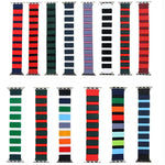 애플 워치 시리즈용 실리콘 스플라이싱 시계줄, 7 41mm / 6&SE&5&4 40mm / 3&2&1 38mm, 7 45mm / 6&SE&5&4 44mm / 3&2&1 42mm