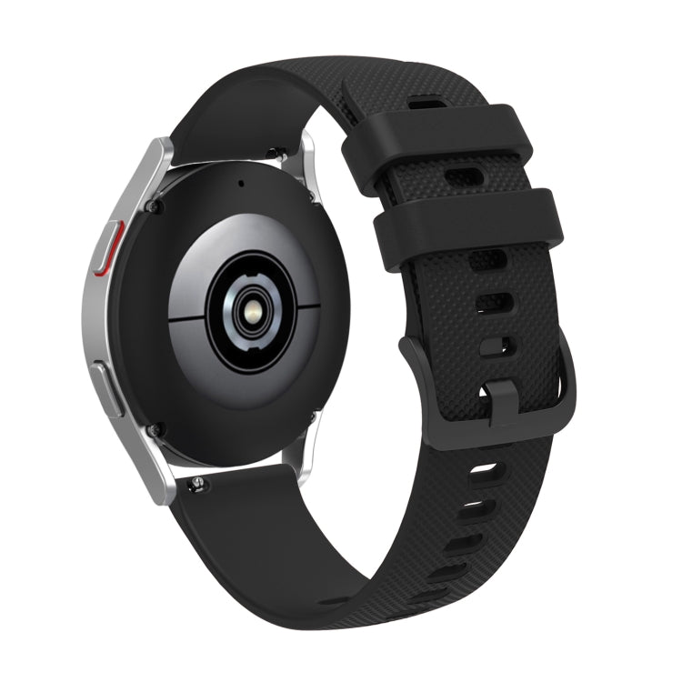 Pockmarked Tonal Buckle Silicone Watch Strap for Huawei Watch / Samsung Galaxy Watch, 20mm, 22mm