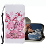 Coloured Drawing Pattern Leather Phone Case, For iPhone 13 mini, For iPhone 13, For iPhone 13 Pro