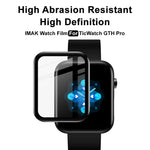 IMAK 플렉시글라스 HD 시계 보호 필름, TicWatch GTH Pro용, 삼성 갤럭시 워치 3 41mm용, 삼성 갤럭시 워치 3 45mm용, 삼성 갤럭시 워치 4 42mm용, 삼성 갤럭시 워치 4 46mm용
