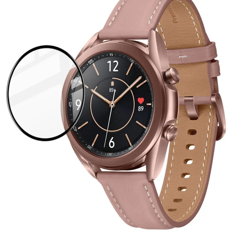 IMAK 플렉시글라스 HD 시계 보호 필름, TicWatch GTH Pro용, 삼성 갤럭시 워치 3 41mm용, 삼성 갤럭시 워치 3 45mm용, 삼성 갤럭시 워치 4 42mm용, 삼성 갤럭시 워치 4 46mm용
