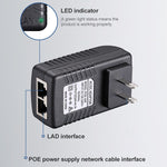 라우터 AP 무선 POE / LAD 전원 어댑터, 12V 1A, 12V 2A, 15V 1A, 24V 1A, 48V 0.5A
