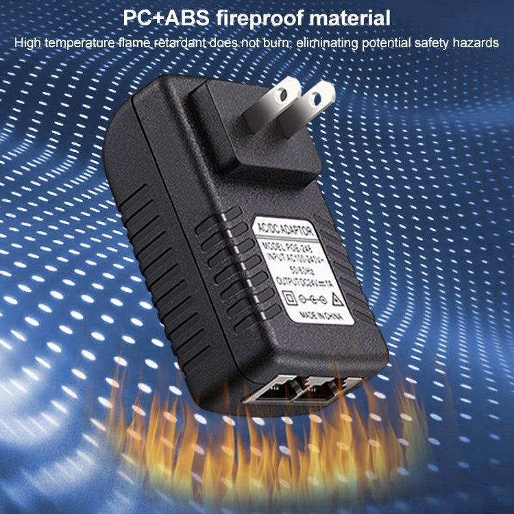 라우터 AP 무선 POE / LAD 전원 어댑터, 12V 1A, 12V 2A, 15V 1A, 24V 1A, 48V 0.5A