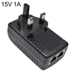 라우터 AP 무선 POE / LAD 전원 어댑터, 12V 1A, 12V 2A, 15V 1A, 24V 1A, 48V 0.5A