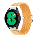 Adjustable Woven Watch Band, For Samsung Galaxy Watch4 40mm / 44mm